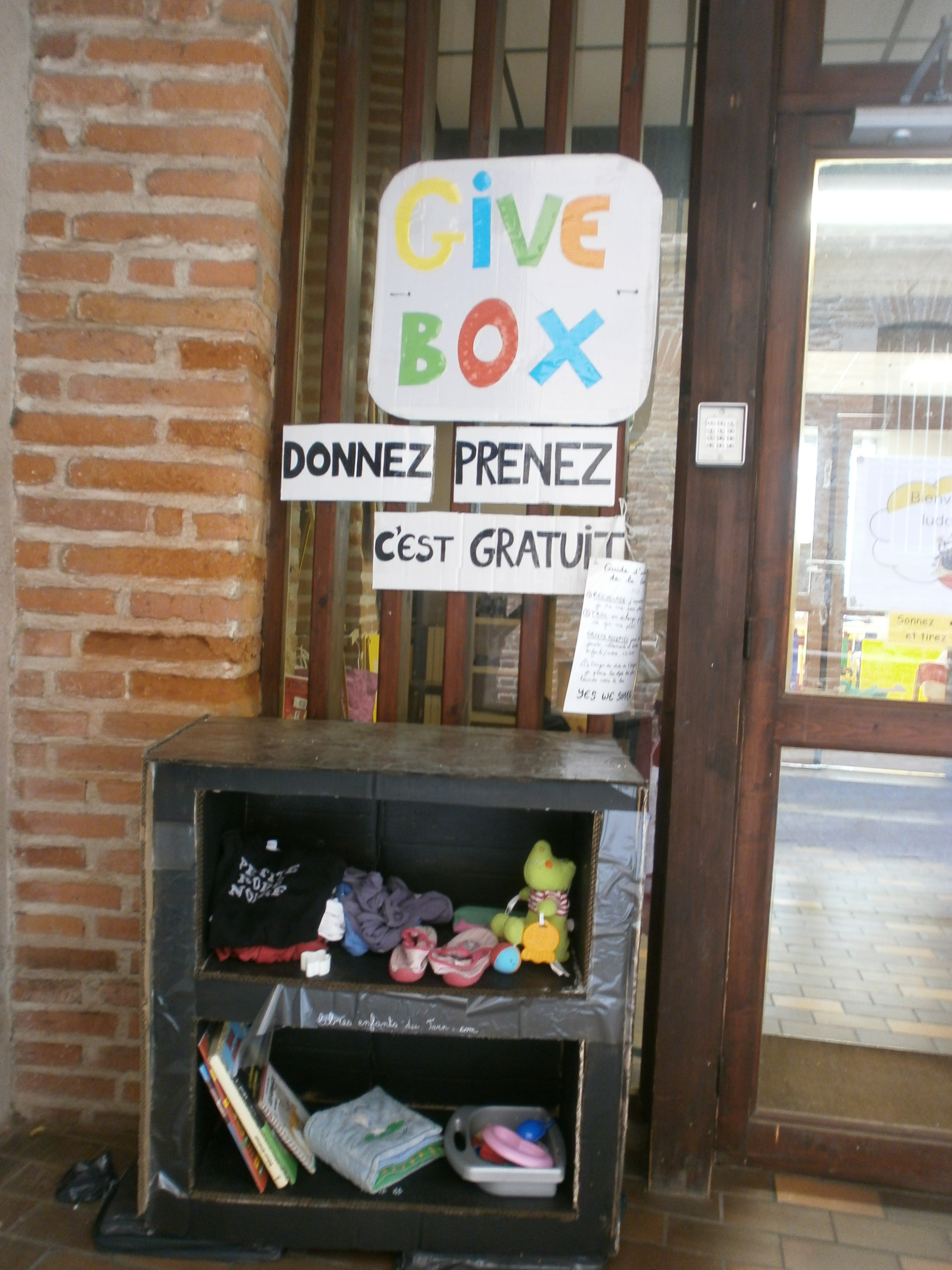 givebox albi enfants jouets ludothèque dons troc échange tarn 81 mars 2015