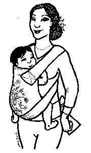 portage bébé enfant maternage proximal 