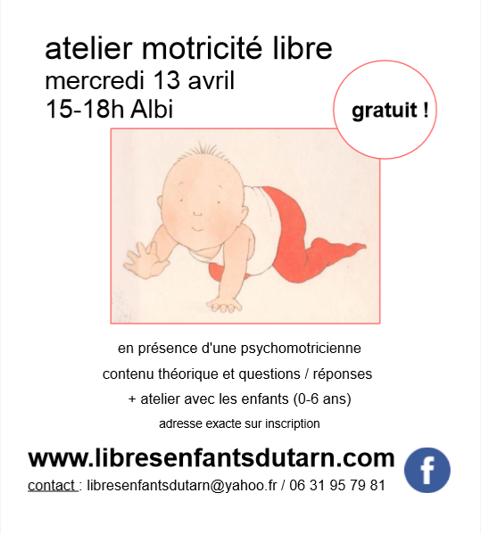 atelier parents enfants motricité libre libres enfants du tarn albi 81