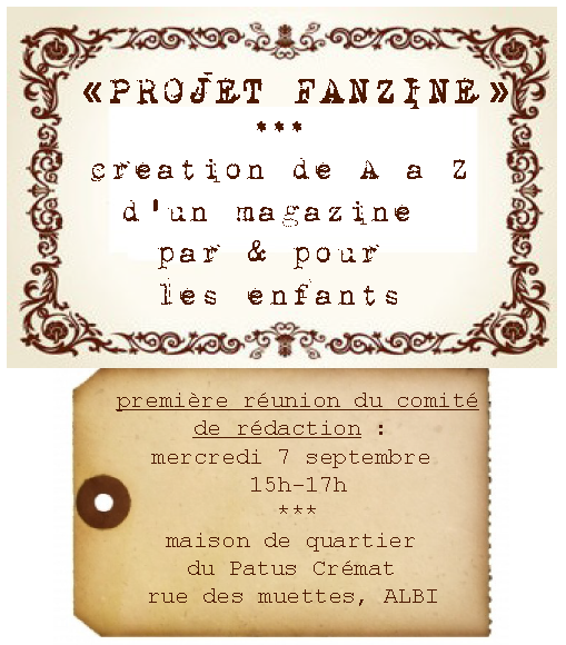 atelier fanzine albi libres enfants du tarn 81